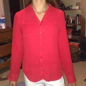 Button up dress shirt, long sleeve (never worn)